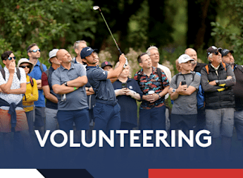 Volunteering at the Husqvarna British Masters