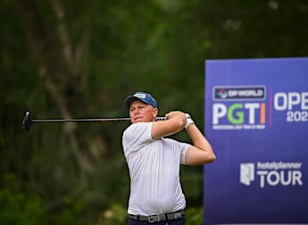 Daffue and Khan share two-stroke advantage at the DP World PGTI Open 