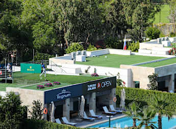 The story of Regnum Carya's rooftop tee box