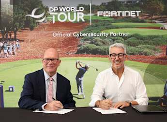 Fortinet renews as the Official Cybersecurity Partner of the DP World Tour until 2028