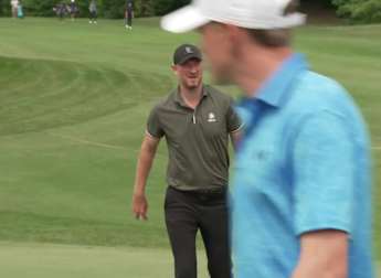 Wood reflects on excellent second round