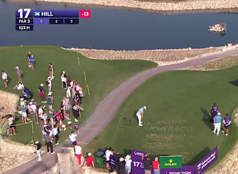 Calum Hill | Qatar Masters Round 4 | 17th Hole