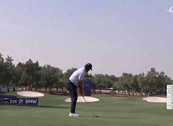 John Parry | DP World Tour Championship Round 3 | 1st Hole