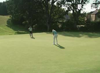 Daniel Young: The putter was hot today