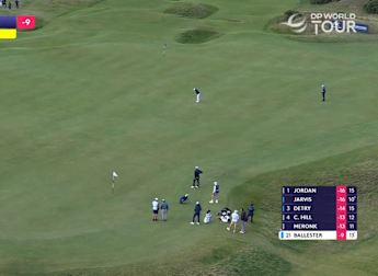 WATCH: Jose Luis Ballester holes 130 foot putt!