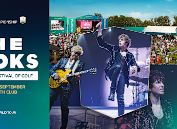 The Kooks set for BMW PGA Championship Saturday Showstage headline slot 