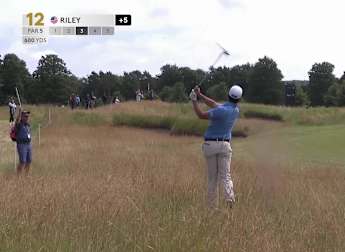 Davis RILEY | Genesis Scottish Open Round 4 | 12th Hole