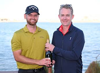 Daniel Gavins makes amazing ace at happy hunting ground