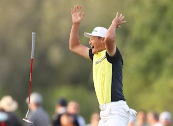 With this win: Haotong Li - Commercial Bank Qatar Masters