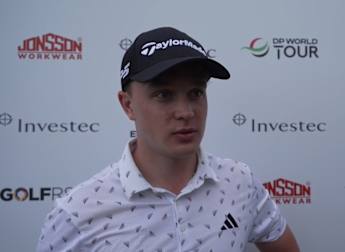 Jayden Schaper: The greens were really pure considering how much rain came down