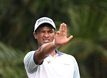 Dylan Naidoo matches lowest DP World Tour round of season on home soil