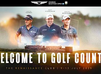 Major winning trio set for Genesis Scottish Open
