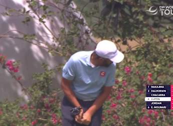 Flag denies Joost Luiten birdie at the sixth