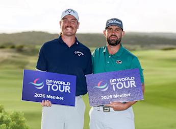 Ryan Peake and Anthony Quayle secure entry to DP World Tour
