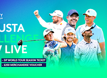 Win DP World Tour tickets and merchandise vouchers as part of the Augusta Challenge