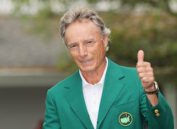 Emotional Bernhard Langer poised for Masters farewell 