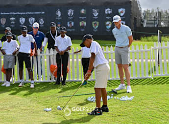 Local GolfSixes players learn from the stars at Investec South African Open Championship