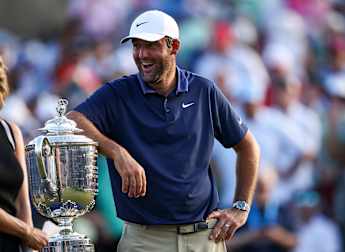 Scottie Scheffler holds off Jon Rahm fightback to win US PGA Championship