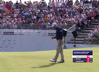 Winning moment: Nicolai von Dellingshausen claims title in Austria