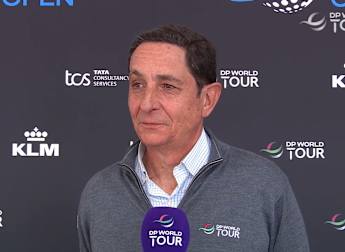 Gone with the wind - strong gusts left no option but to suspend play at KLM Open