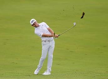 Rasmus Neergaard-Petersen happy with his game after second under-par round