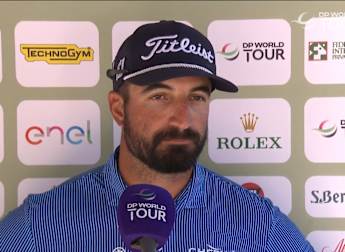 Francesco Laporta: I'm still in contention for the weekend so I'm happy