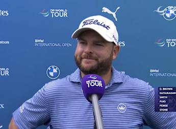 Jordan Smith: Good to play well in front of Luke Donald