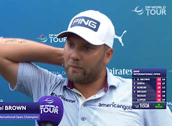 Dan Brown: I suppose he was there with me and it made it a lot easier