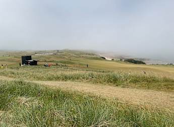 Why is there 'fog' on a glorious sunny day at the Genesis Scottish Open?