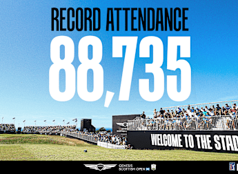 Record crowds attend 2025 Genesis Scottish Open