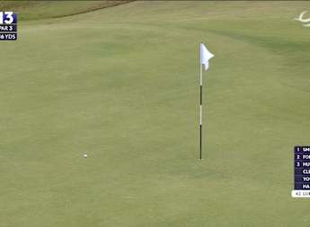 Joost Luiten dials in close at difficult 13th hole