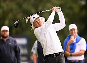 DP World Tour professionals and celebrities take on risk-reward tenth at The Belfry in Fortinet challenge