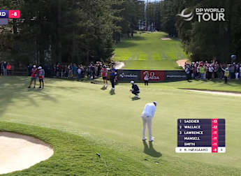 Rasmus Højgaard makes huge par save at the fifth