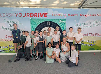 Golf Foundation and Nick Dougherty team up with local school to celebrate BMW PGA Championship week at Wentworth