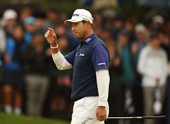 Hideki Matsuyama leads by one heading into the weekend at Wentworth Club