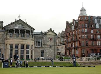 Ross Fisher continues his love affair with The Old Course on day one