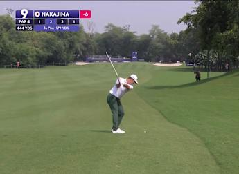 Keita Nakajima sets up closing birdie to card opening 65