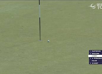 Shane Lowry takes dead aim at the sixth