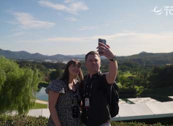 Trip of a lifetime - Scottish couple enjoy an experience to remember at Genesis Championship