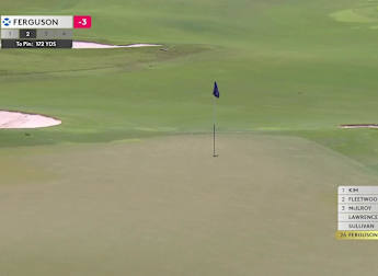 Ewen Ferguson | DP World Tour Championship Round 2 | 3rd Hole