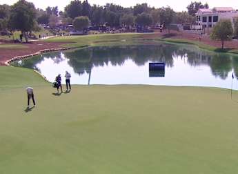 WATCH: Justin Rose holes another monster putt at 6!