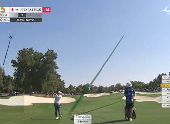 Matt Fitzpatrick | DP World Tour Championship Round 4 | 5th Hole