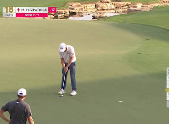 WATCH: Fitzpatrick birdies the final hole