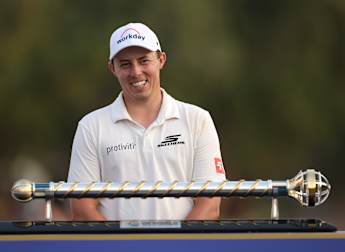 Matt Fitzpatrick claims DP World Tour Championship hat-trick