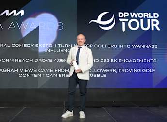 DP World Tour Wins Gold at the SportsPro Media Awards