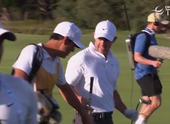 WATCH | Rory McIlroy birdies his opening hole at Royal Melbourne 