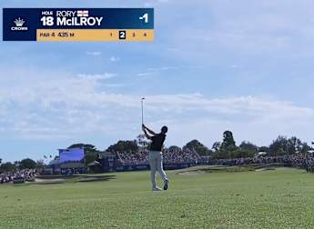 Rory McIlroy finishes second round with a flourish 