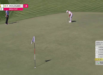Francesco Molinari | Hero Dubai Desert Classic Round 1 | 4th Hole