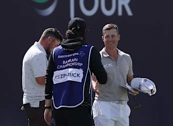 Calum Hill produces career-best 61 to match course record and lead in Bahrain 