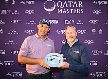 Pádraig Harrington celebrates 500th start with Qatar Masters tribute